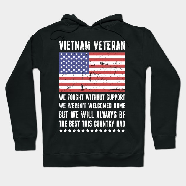 American Flag | Vietnam Veteran Definition Hoodie by MeatMan